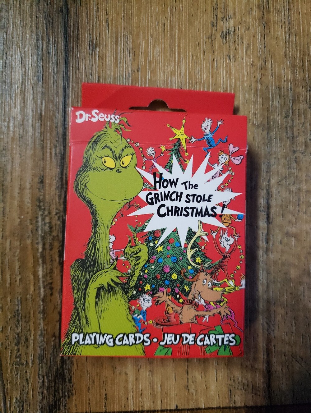 Dr. Seuss How The Grinch Stole Christmas Playing Cards